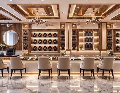 Bespoke Walnut & Marble Showroom Displays